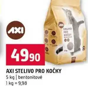 Terno AXI STELIVO PRO KOČKY 5 kg bentonitové nabídka