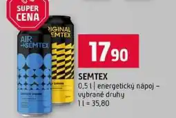 Terno SEMTEX 0.5l energetický nápoj vybrané druhy nabídka