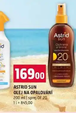 Terno ASTRID SUN OLEJ NA OPALOVÁNÍ 200 ml sprej OF 20 nabídka