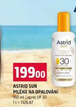 Terno ASTRID SUN MLÉKO NA OPALOVÁNÍ 150 ml sprej OF 30 nabídka
