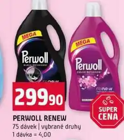 Terno PERWOLL RENEW 75 dávek vybrané druhy nabídka