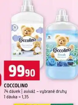 Terno COCCOLINO 74 dávek aviváž vybrané druhy nabídka