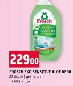Terno FROSCH EKO SENSITIVE ALOE VERA 22 dávek gel na praní nabídka