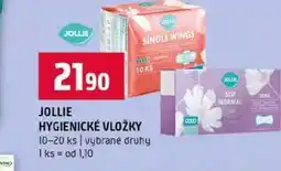 Terno JOLLIE HYGIENICKÉ VLOŽKY 10-20 ks vybrané druhy nabídka