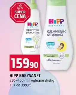 Terno HIPP BABYSANFT 350-400 ml vybrané druhy nabídka