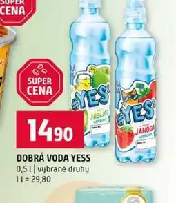 Terno DOBRÁ VODA YESS 0,5l vybrané druhy nabídka