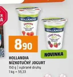 Terno HOLLANDIA NÍZKOTUČNÝ JOGURT 150 g vybrané druhy nabídka