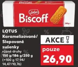 Kaufland LOTUS Karamelizované/ Slepované nabídka