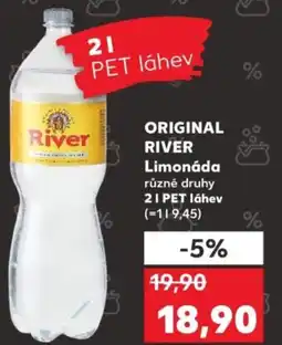 Kaufland ORIGINAL RIVER Limonáda nabídka