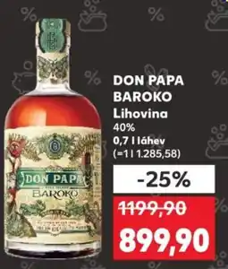 Kaufland DON PAPA BAROKO Lihovina 40% nabídka