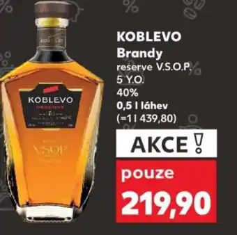 Kaufland KOBLEVO Brandy reserve V.S.O.P. nabídka