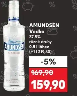 Kaufland AMUNDSEN Vodka nabídka