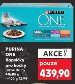 Kaufland PURINA ONE Kapsičky pro kočky nabídka