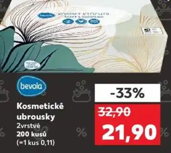 Kaufland Kosmetické ubrousky nabídka