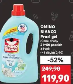 Kaufland OMINO BIANCO Prací gel nabídka