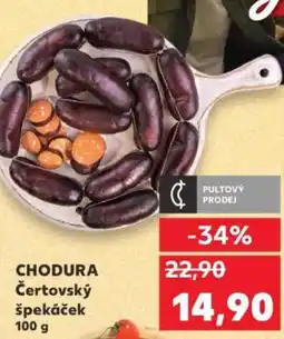 Kaufland CHODURA Čertovský špekáček nabídka