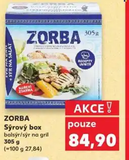 Kaufland ZORBA Sýrový box nabídka