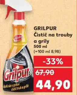 Kaufland GRILPUR Čistič na trouby a grily nabídka