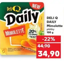 Kaufland DELI Q DAILY Mimolette plátky nabídka