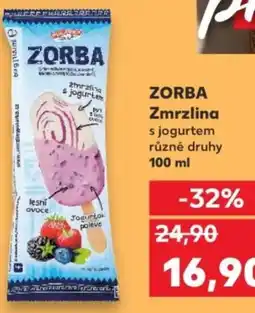 Kaufland ZORBA Zmrzlina nabídka