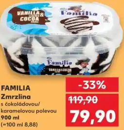 Kaufland FAMILIA Zmrzlina nabídka