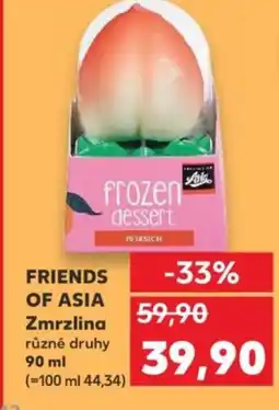 Kaufland FRIENDS OF ASIA Zmrzlina nabídka
