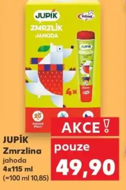 Kaufland JUPÍK Zmrzlina nabídka
