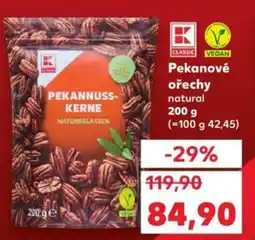 Kaufland Pekanové ořechy natural nabídka