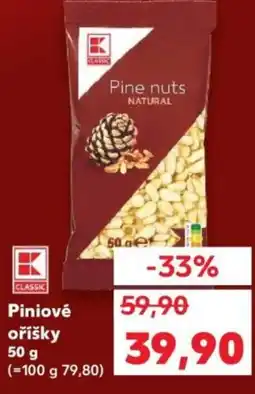 Kaufland Piniové oříšky nabídka