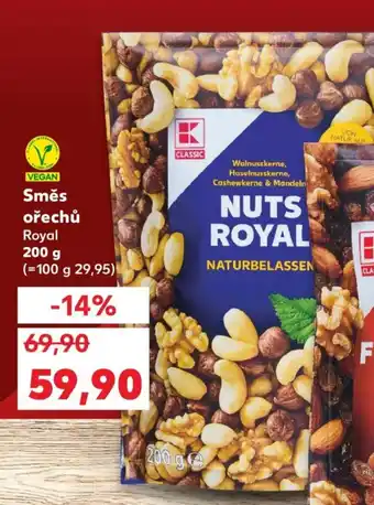 Kaufland Směs ořechů Royal nabídka