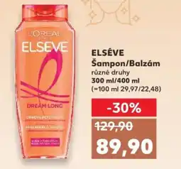 Kaufland ELSÉVE Šampon/Balzám nabídka