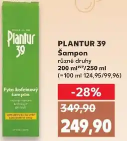 Kaufland PLANTUR 39 Šampon nabídka