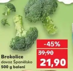 Kaufland Brokolice nabídka