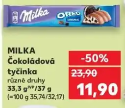Kaufland MILKA Čokoládová tyčinka nabídka