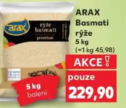 Kaufland ARAX Basmati rýže nabídka