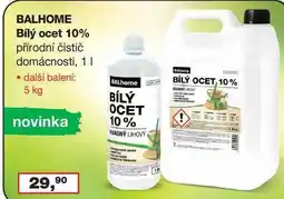 Ráj drogerie BALHOME Bílý ocet 10% nabídka
