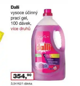 Ráj drogerie Dalli 100 dávek nabídka
