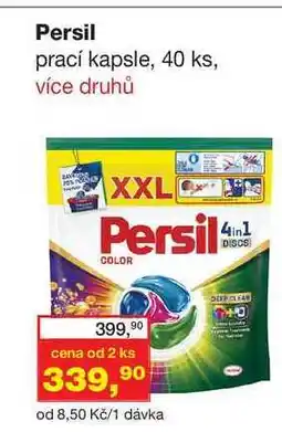 Ráj drogerie Persil prací kapsle, 40 ks nabídka
