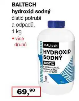 Ráj drogerie BALTECH hydroxid sodný nabídka