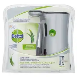 Ráj drogerie Dettol Bezdotykový dávkovač mýdla a náplň 250ml nabídka
