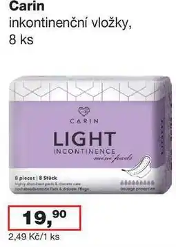Ráj drogerie Carin 8 ks nabídka