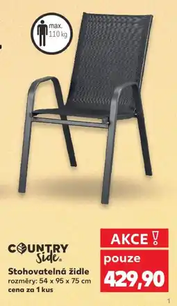 Kaufland Stohovatelná židle nabídka