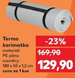 Kaufland Termo karimatka nabídka
