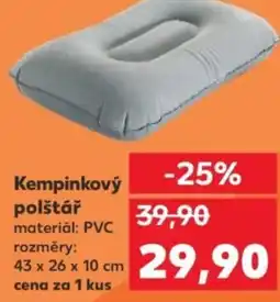 Kaufland Kempinkový polštář nabídka