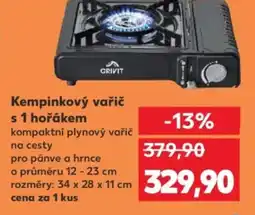 Kaufland Kempinkový vařič s 1 hořákem nabídka