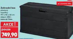 Kaufland Zahradní box nabídka