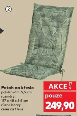 Kaufland Potah na křeslo nabídka