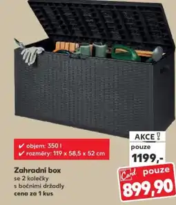 Kaufland Zahradní box nabídka