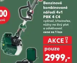 Kaufland Benzinové kombinované nářadí 4v1 PBK 4 C4 nabídka