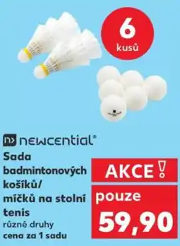 Kaufland Sada badmintonových košíků/ míčků na stolní tenis nabídka